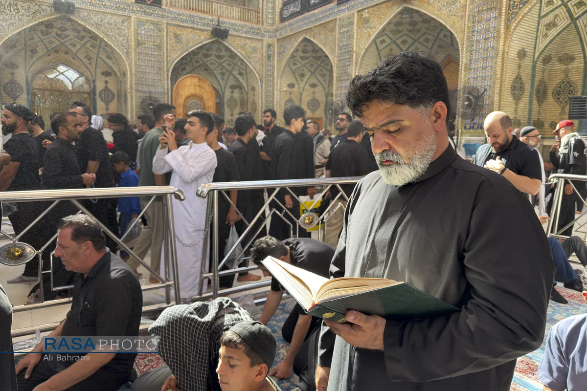حرم حضرت امام امیرالمؤمنین (ع) در آستانه اربعین حسینی
