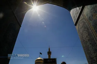حرم حضرت امام علی بن موسی الرضا (علیه&zwnj;السلام) در روز شهادت
