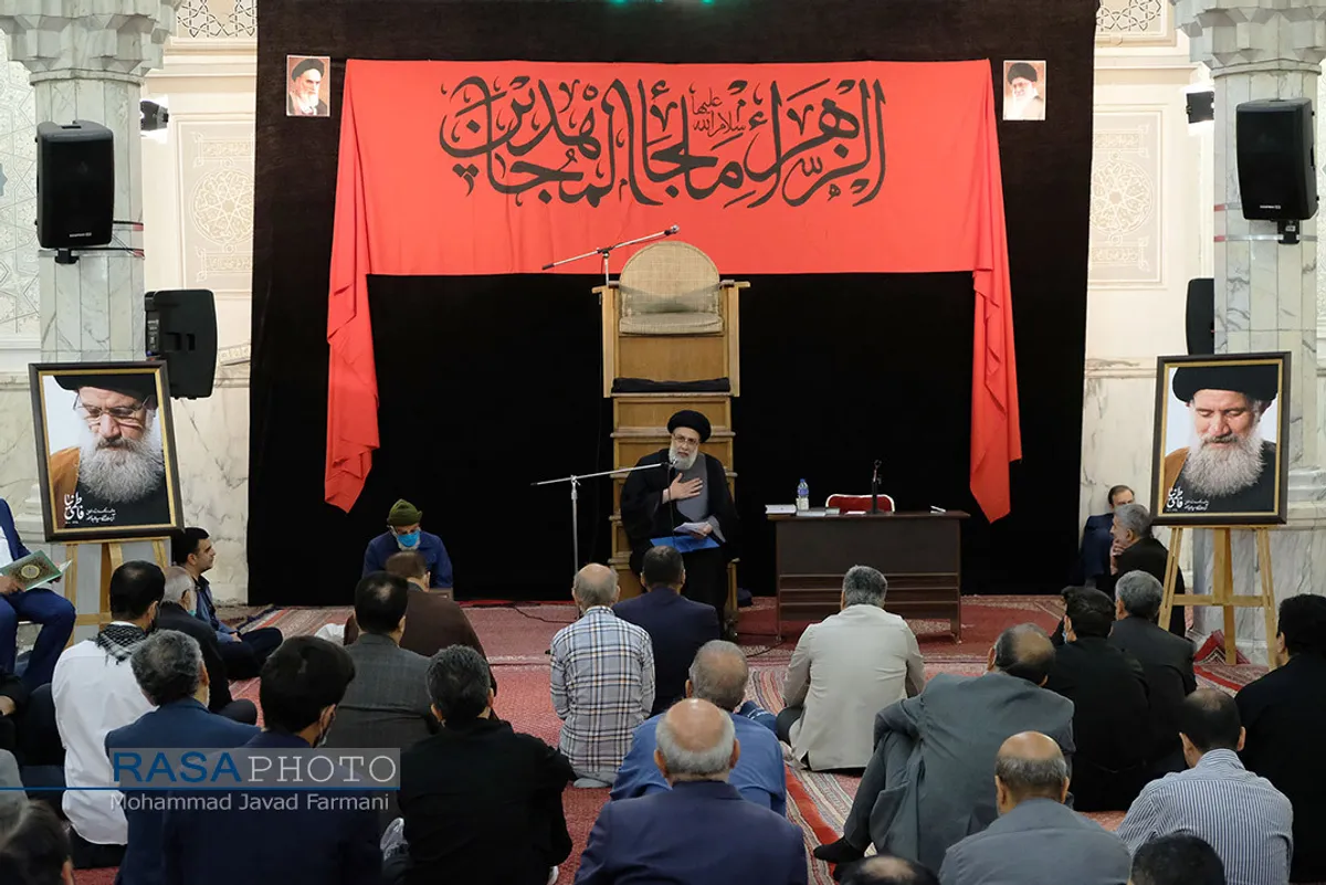 مراسم بزرگداشت آیت الله فاطمی&zwnj;نیا در مدرسه عالی شهید مطهری