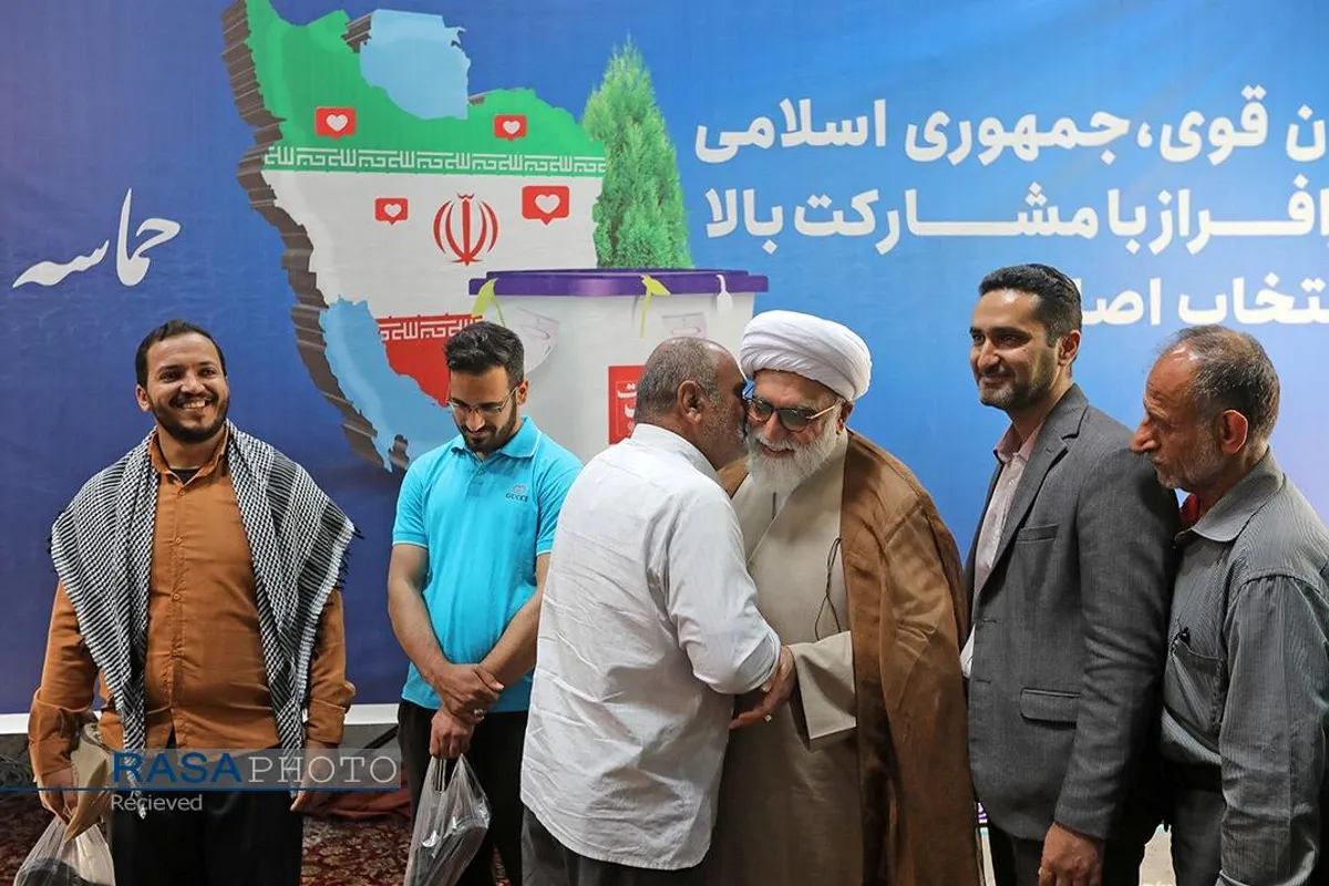 مشارکت حجت الاسلام والمسلمین مروی تولیت آستان قدس رضوی در چهاردهمین انتخابات ریاست جمهوری