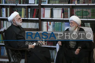 دیدار رئیس قوه قضائیه با حضرت آیت الله نوری همدانی
