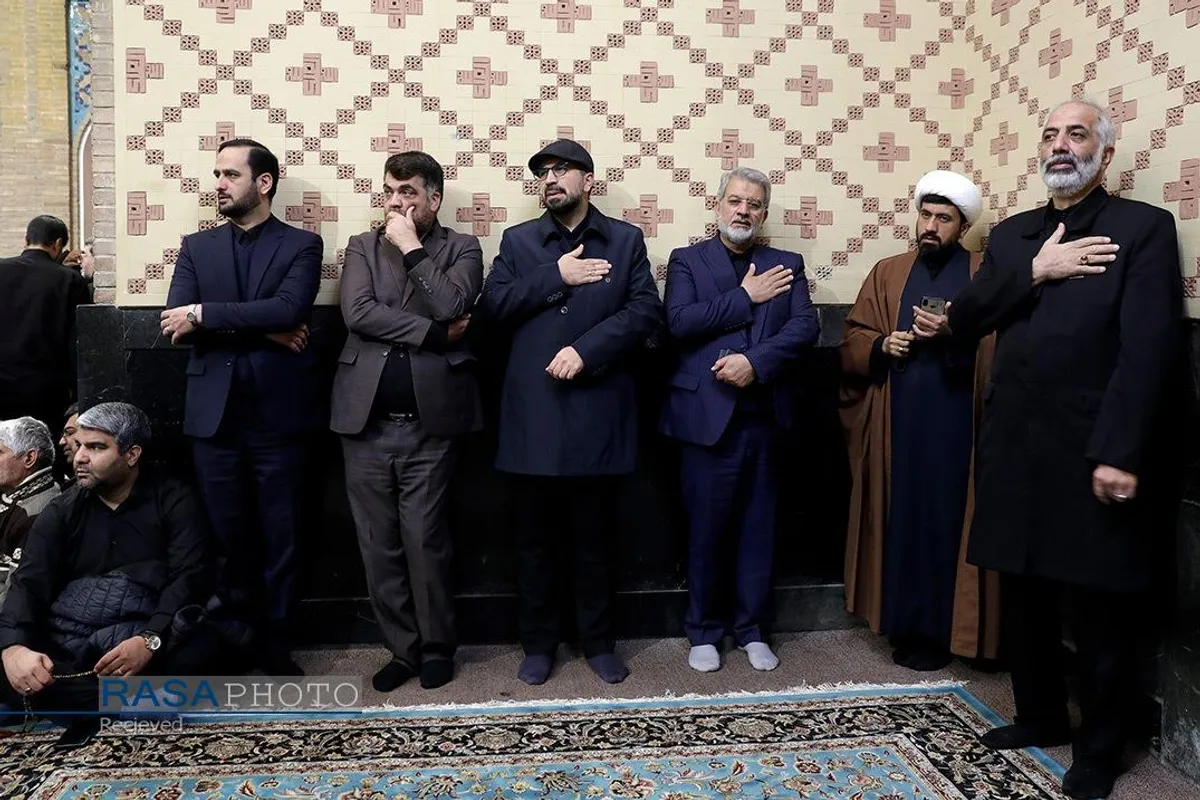 عزاداری روز شهادت حضرت صدیقه کبری (سلام&zwnj;الله&zwnj;علیها) در حرم مطهر رضوی
