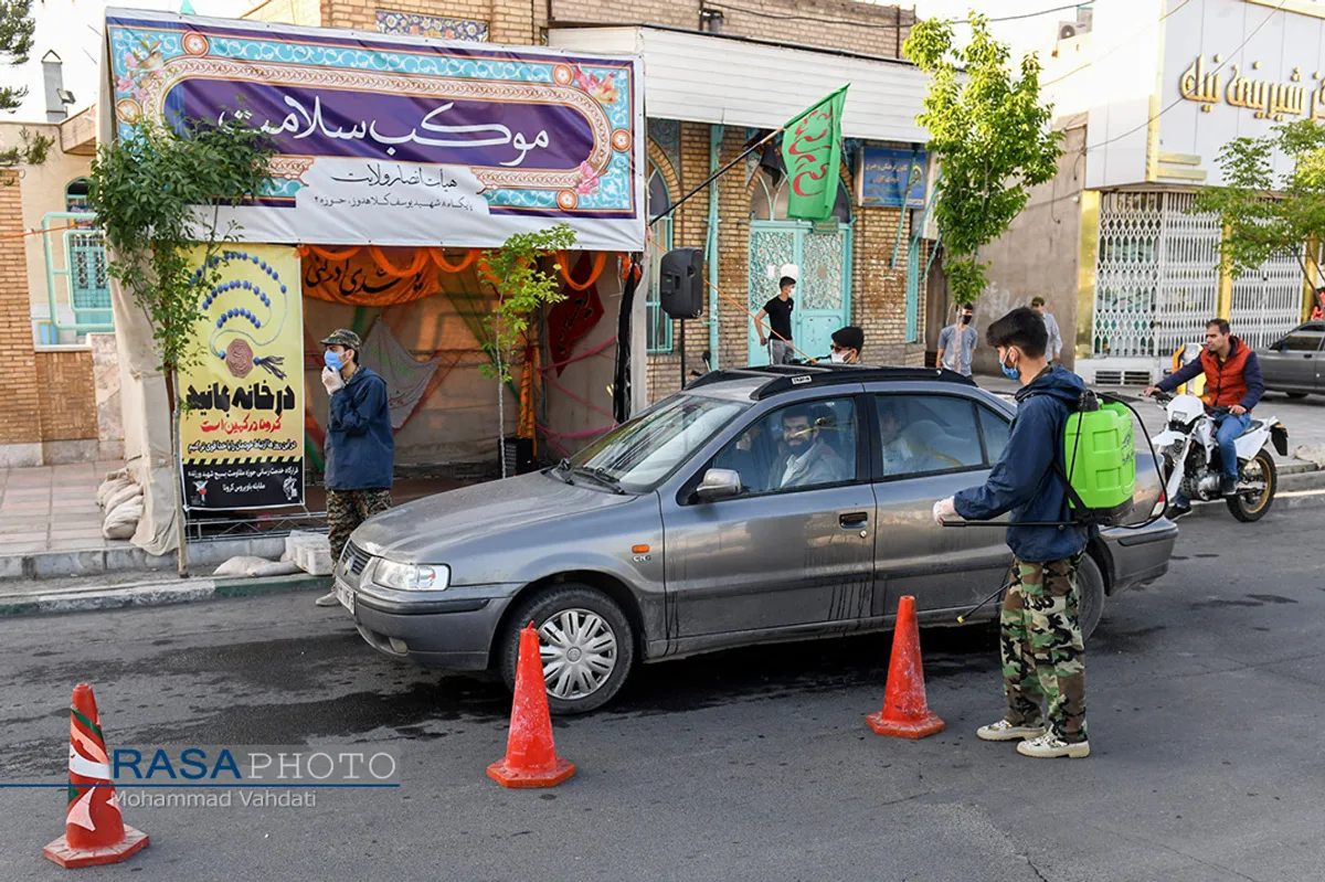 برپایی موکب سلامت به مناسبت اعیاد ماه شعبان