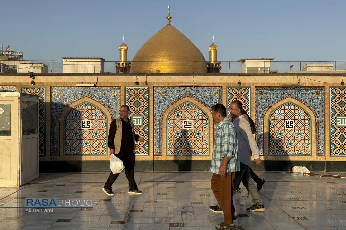 حرم حضرت امام امیرالمؤمنین (ع) در آستانه اربعین حسینی
