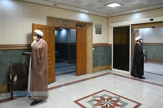 در حاشیه نشست فعالان حوزه انقلابی با حجت الاسلام والمسلمین احمد واعظی