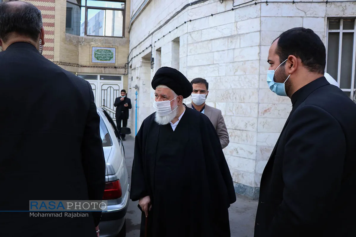 دیدار آیت الله علم&zwnj;الهدی با آیت الله مرتضوی