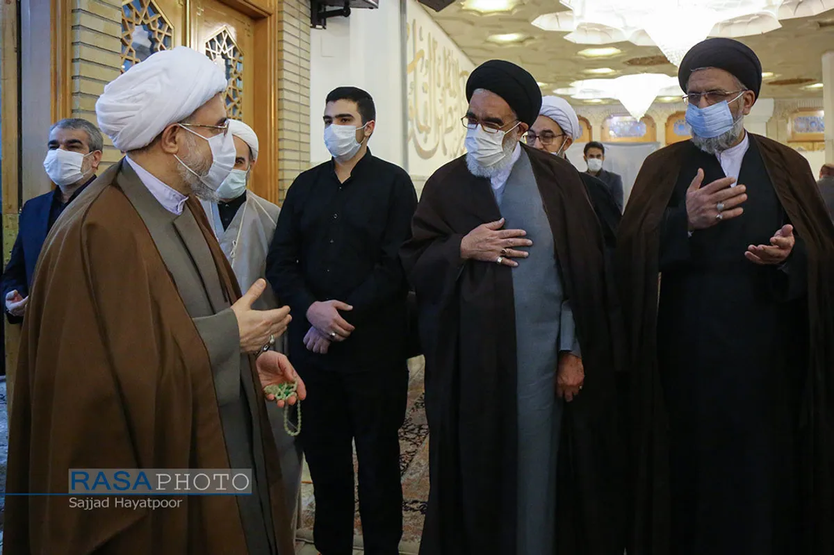 مراسم چهلمین روز درگذشت آیت الله محمدی یزدی