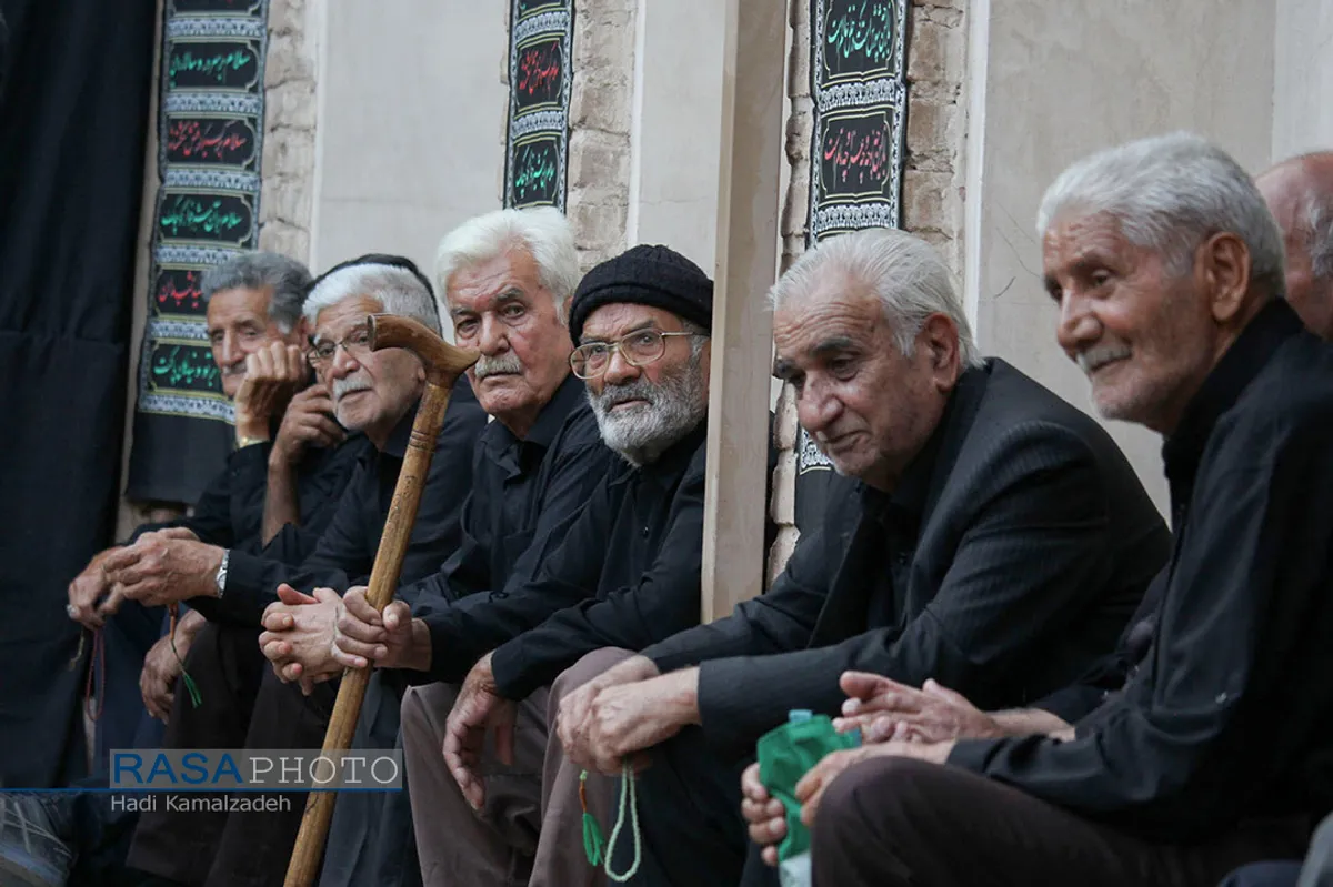 مراسم عزاداری سنتی حسن حسین (ع) در حسینیه گود بیرجند&lrm;