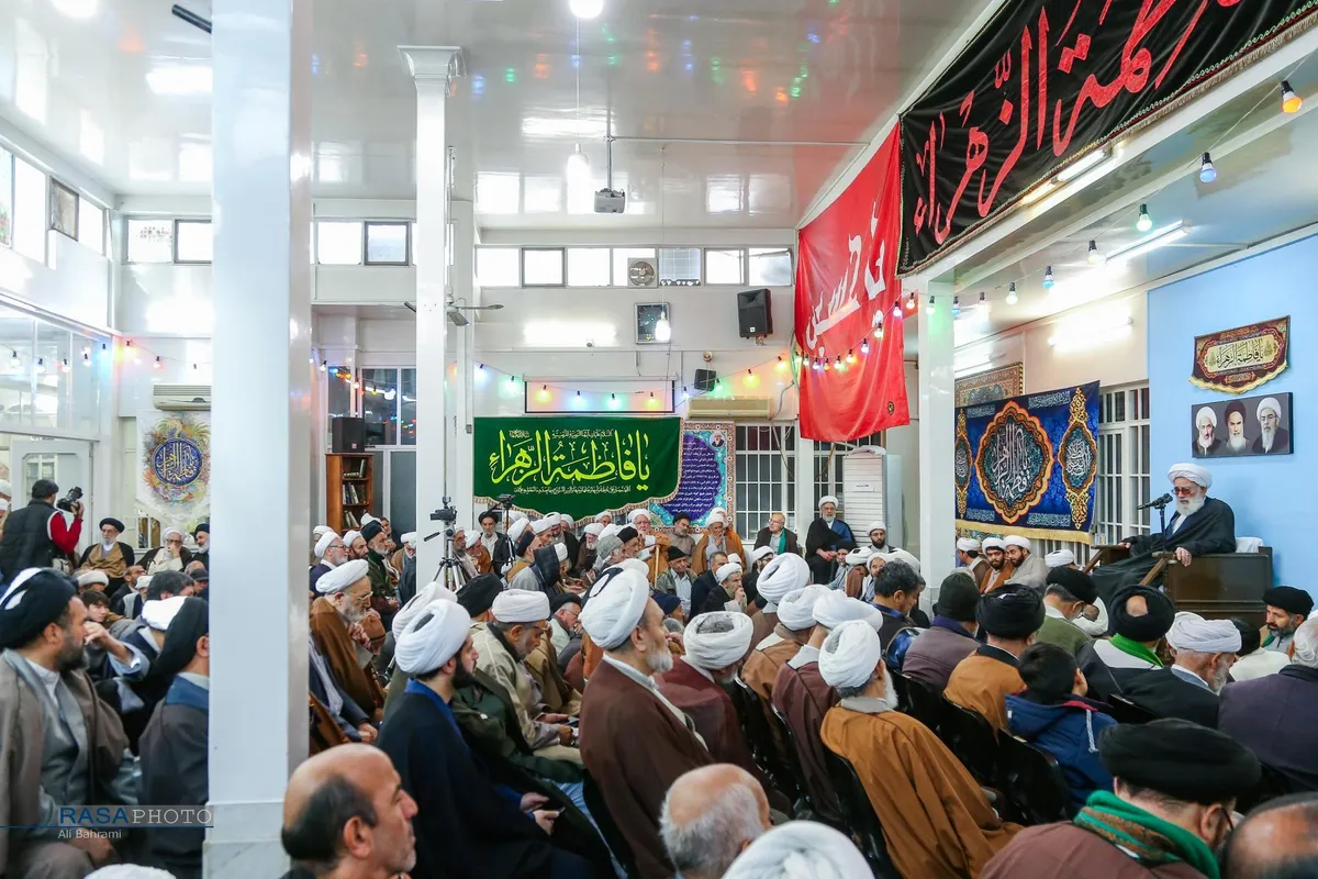 جشن سالروز میلاد حضرت زهرا (سلام&zwnj;الله&zwnj;علیها) و عمامه&zwnj;گذاری طلاب