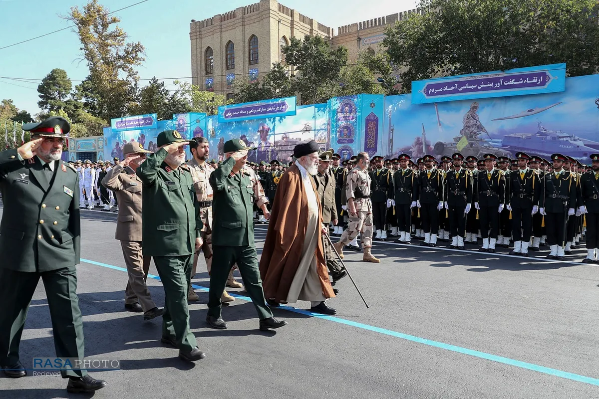 مراسم مشترک دانش&zwnj;آموختگی دانشگاه&zwnj;های افسری با حضور فرمانده کل قوا