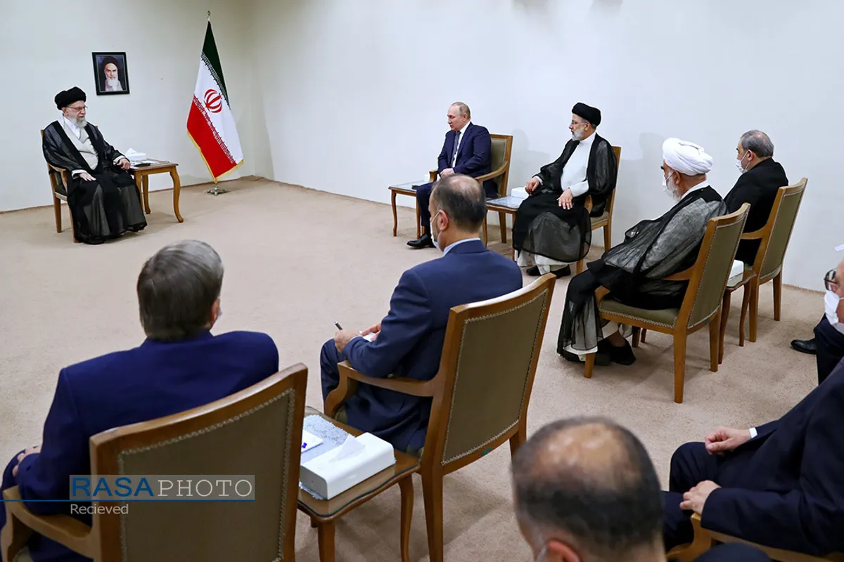 دیدار رئیس&zwnj;جمهور روسیه با مقام معظم رهبری