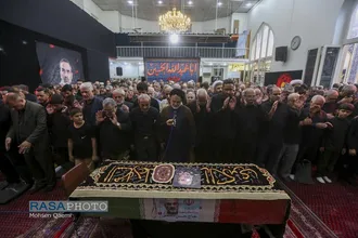 تشییع پیکر پاک سرلشکر شهید حاج محمدحسن محققی در تهران