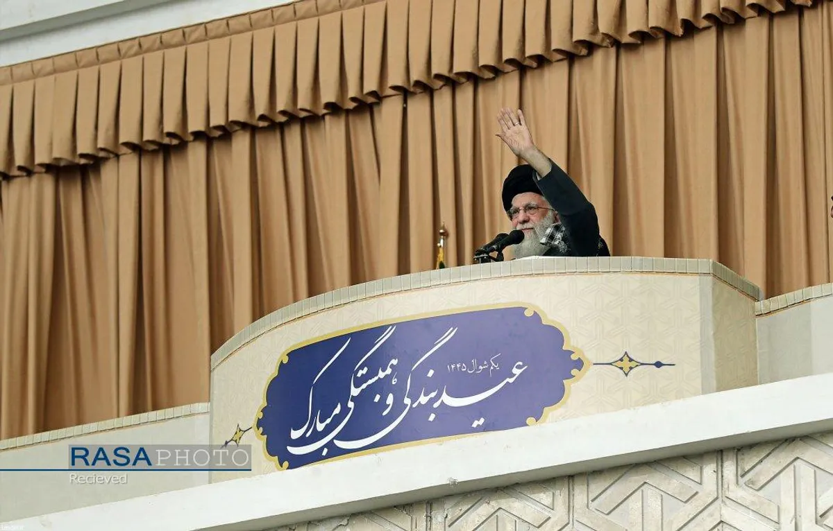 اقامه نماز عید سعید فطر به امامت رهبر معظم انقلاب