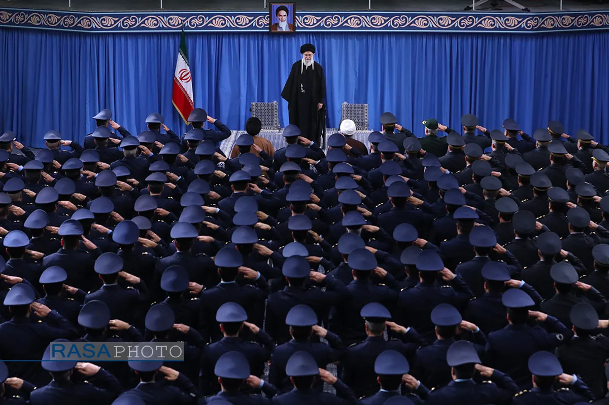 دیدار فرماندهان و کارکنان نیروی هوایی ارتش با فرمانده کل قوا