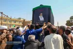 تشییع پیکر آیت الله سید محمد حسینی شاهرودی در قم