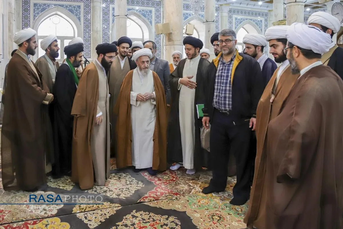 اولین جلسه درس خارج اصول حضرت آیت الله سبحانی در سال ۱۴۰۴
