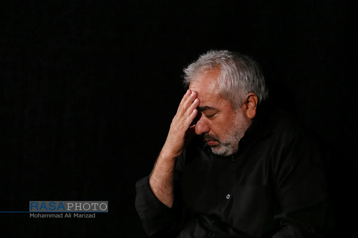 عزاداری هیئت رزمندگان اسلام در قم