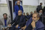 مراسم بزرگداشت چهلم شهیدان لاریجانی