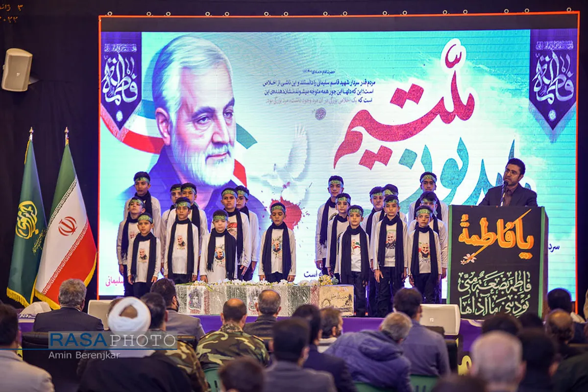 بزرگداشت دومین سالروز شهادت شهید سلیمانی در شیراز&lrm;&lrm;