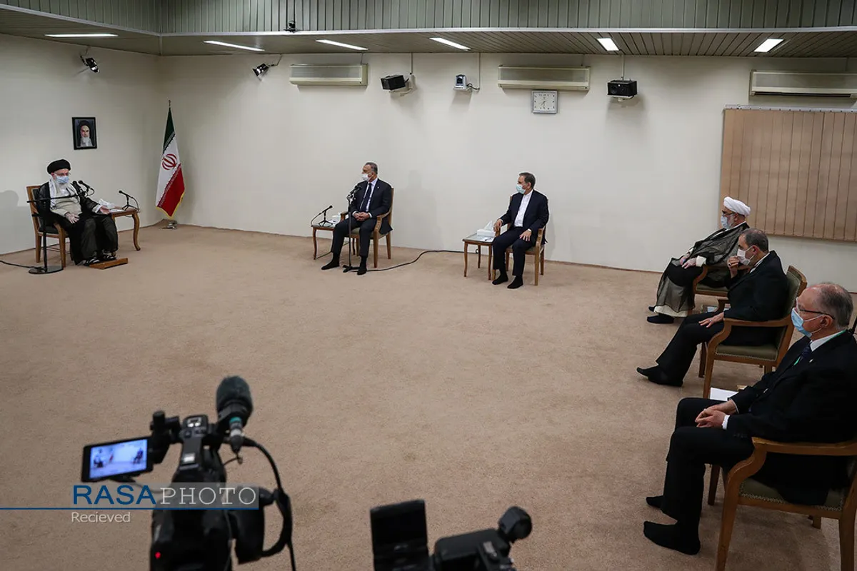 دیدار نخست&zwnj;وزیر عراق با مقام معظم رهبری