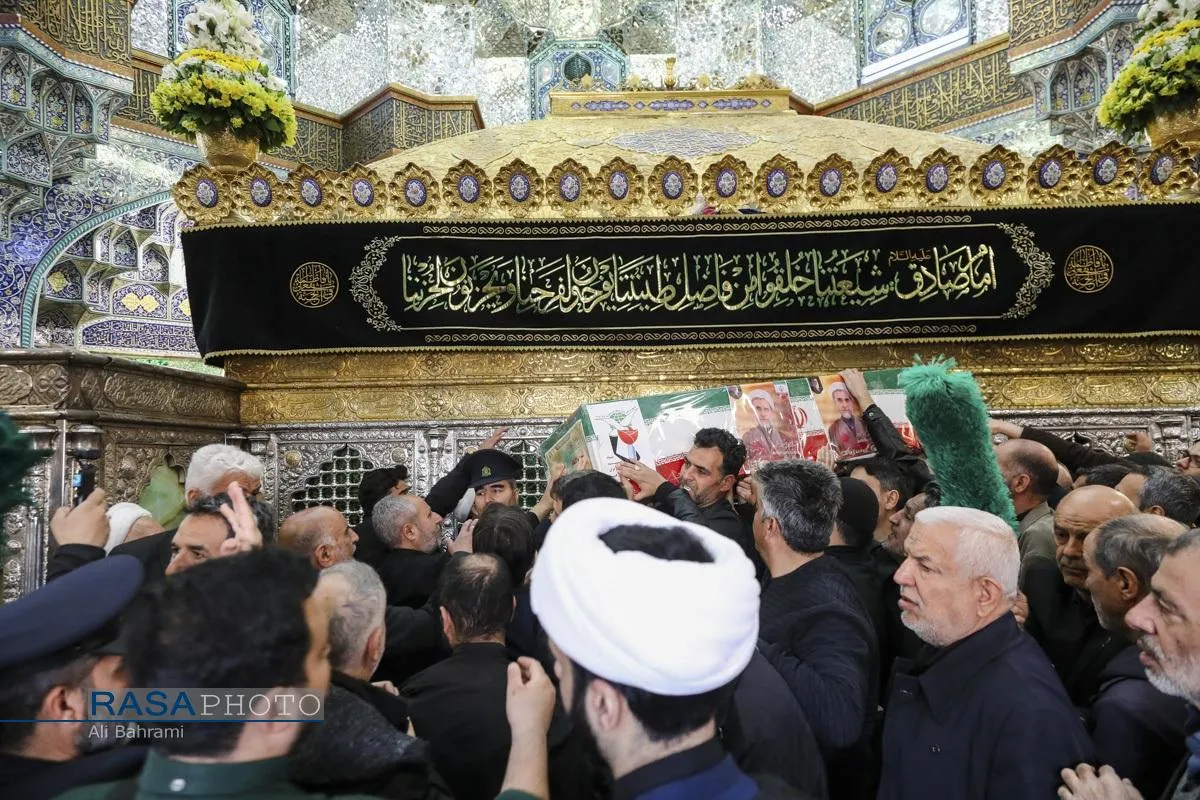 مراسم تشییع پیکر شهید حجت الاسلام محسن مهدوی کلاته