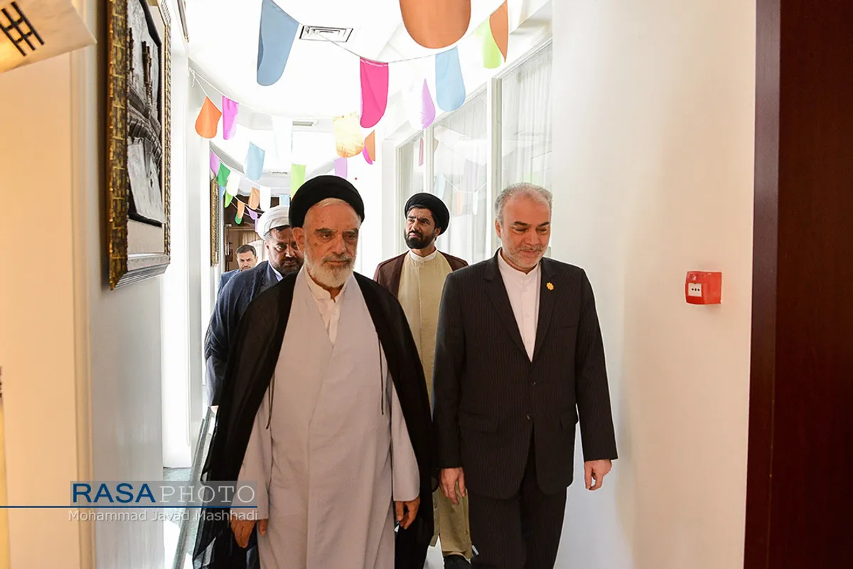 دیدار مدیر حوزه علمیه خراسان با آیت الله جوادی آملی&lrm;