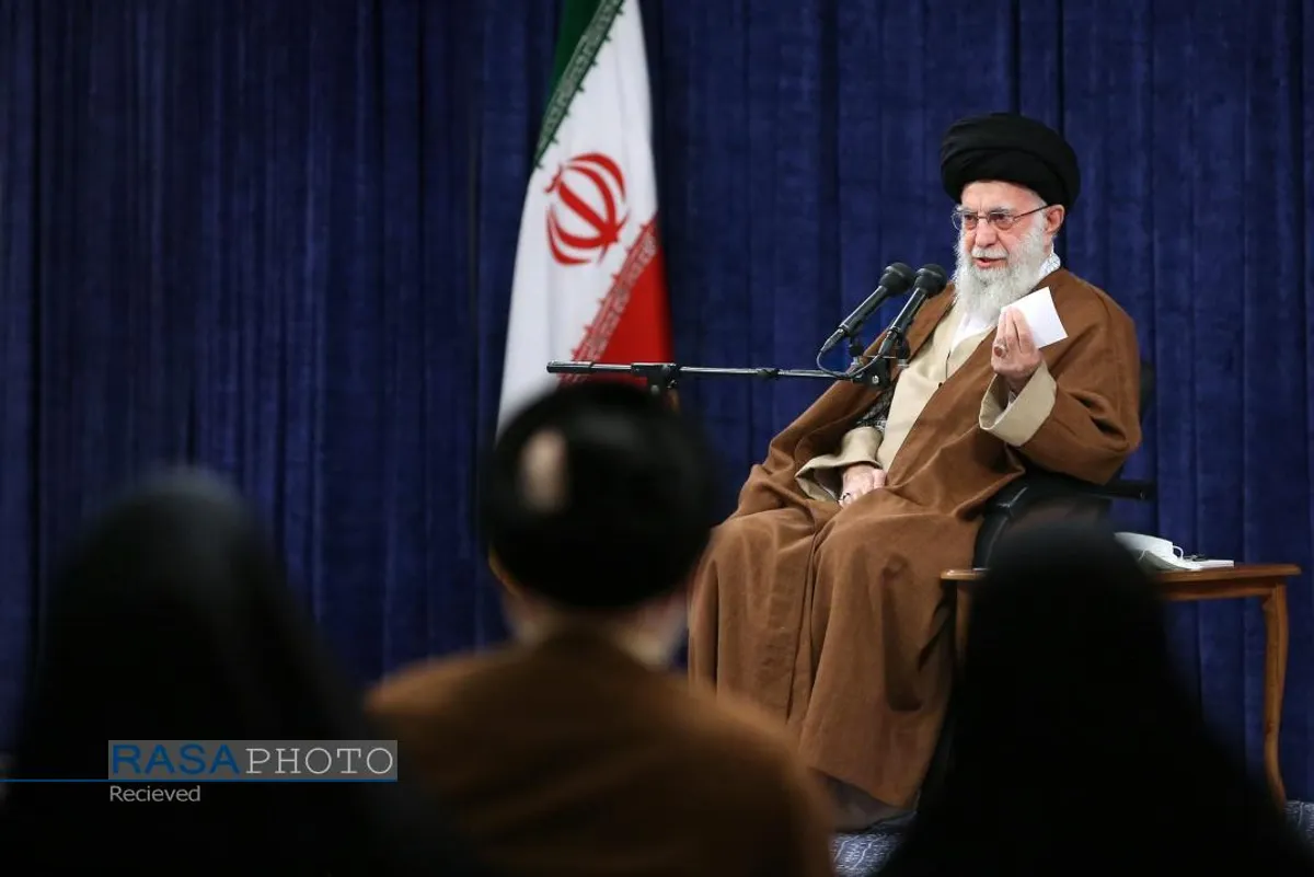 دیدار اعضای ستاد برگزاری کنگره بین&zwnj;المللی بزرگداشت علامه طباطبائی با رهبر انقلاب