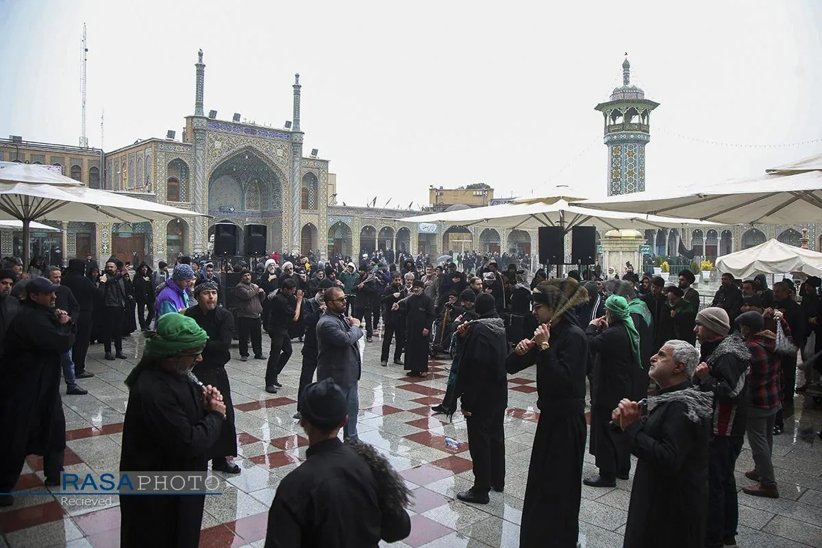عزاداری روز شهادت امام هادی(ع) در حرم کریمه اهل&zwnj;بیت (ع)