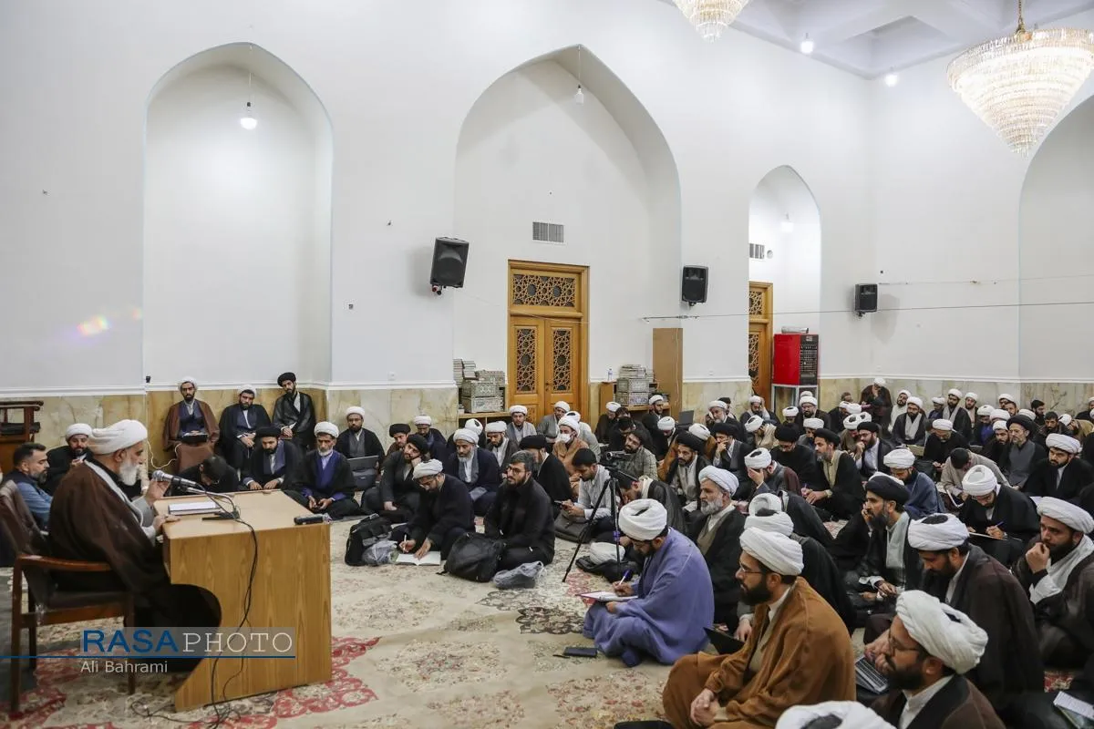 جلسه درس خارج آیت الله شب زنده&zwnj;دار
