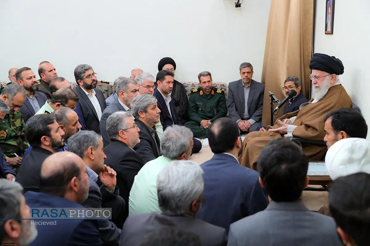دیدار دست&zwnj;اندرکاران کنگره بزرگداشت شهدای استان تهران با رهبر انقلاب