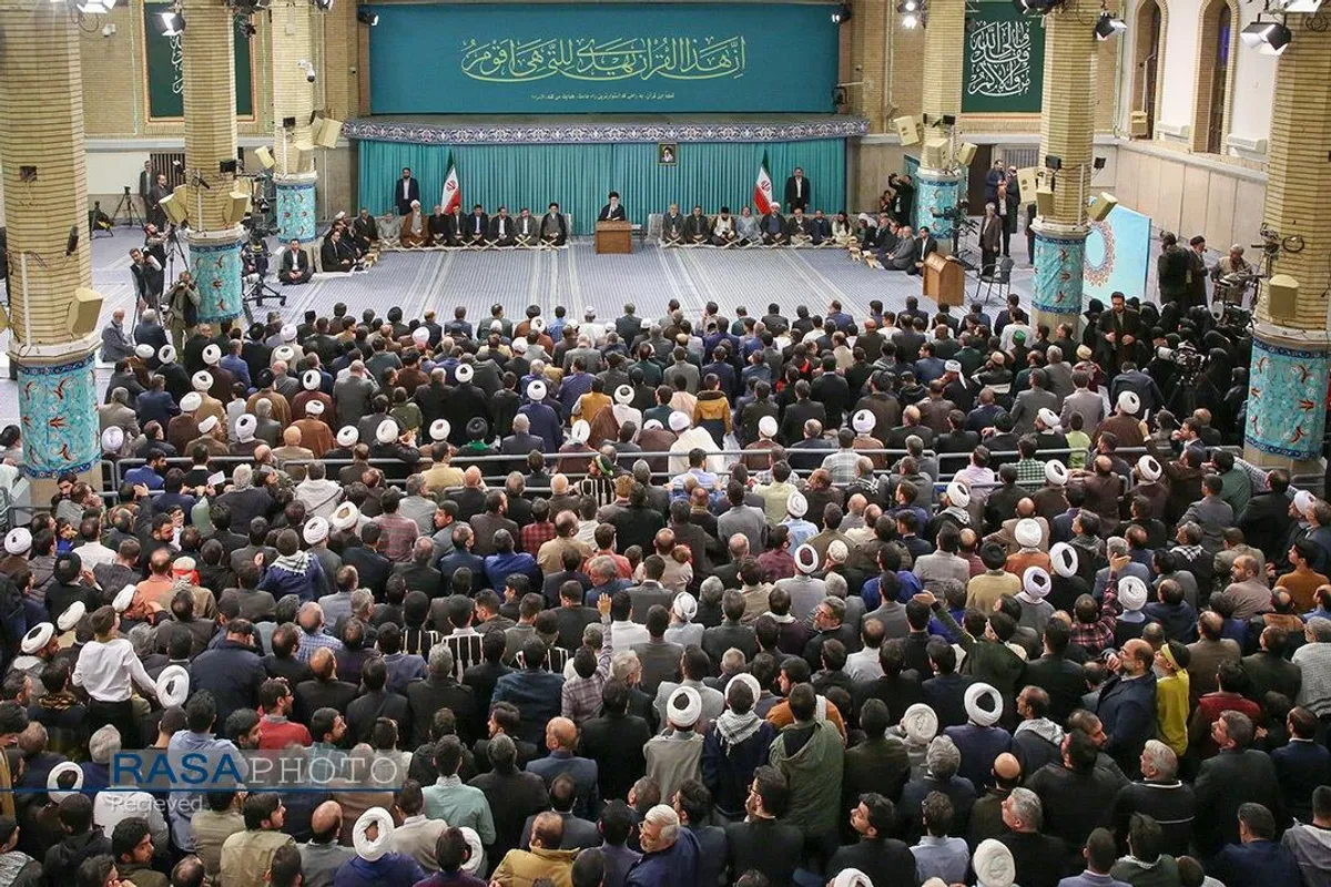 دیدار شرکت&zwnj;کنندگان در مسابقات بین&zwnj;المللی قرآن با رهبر معظم انقلاب