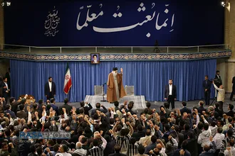 دیدار هزاران نفر از معلمان و فرهنگیان به&zwnj;مناسبت روز معلم با رهبر انقلاب