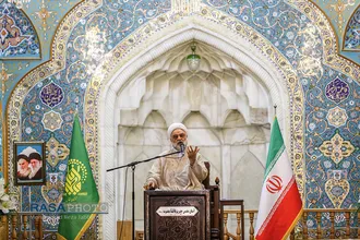 مراسم چهلمین روز شهادت آیت الله سلیمانی