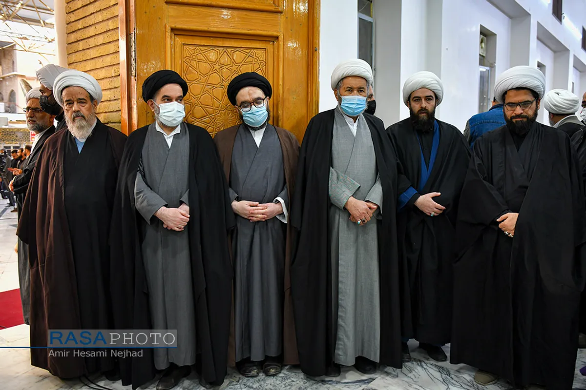 مراسم بزرگداشت حضرت آیت الله صافی از سوی حضرت آیت الله سیستانی