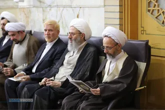 مراسم بزرگداشت شهدای خدمت در حرم حضرت معصومه (سلام&zwnj;الله&zwnj;علیها)