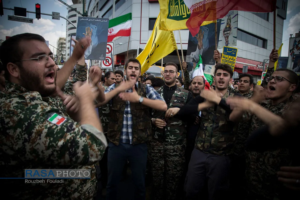 به سوی قدس | راهپیمایی روز جهانی قدس در تهران