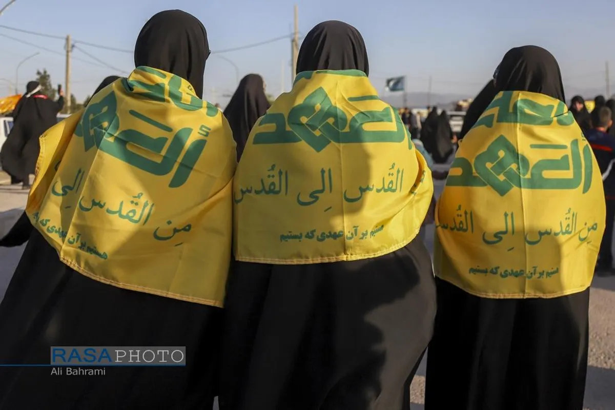 اجتماع بزرگ مردمی انا علی العهد