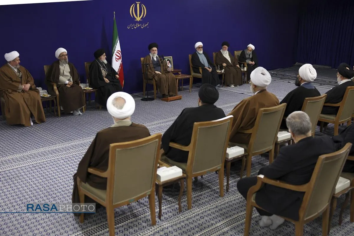 دیدار اعضای ستاد برگزاری کنگره بزرگداشت آیت&zwnj;الله میلانی با رهبر معظم انقلاب