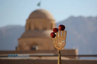 آیین سنتی علم بندان  خراسان جنوبی | عکس&zwnj;های منتخب خبرگزاری رسا از عزاداری دهه اول محرم ۱۳۹۸
