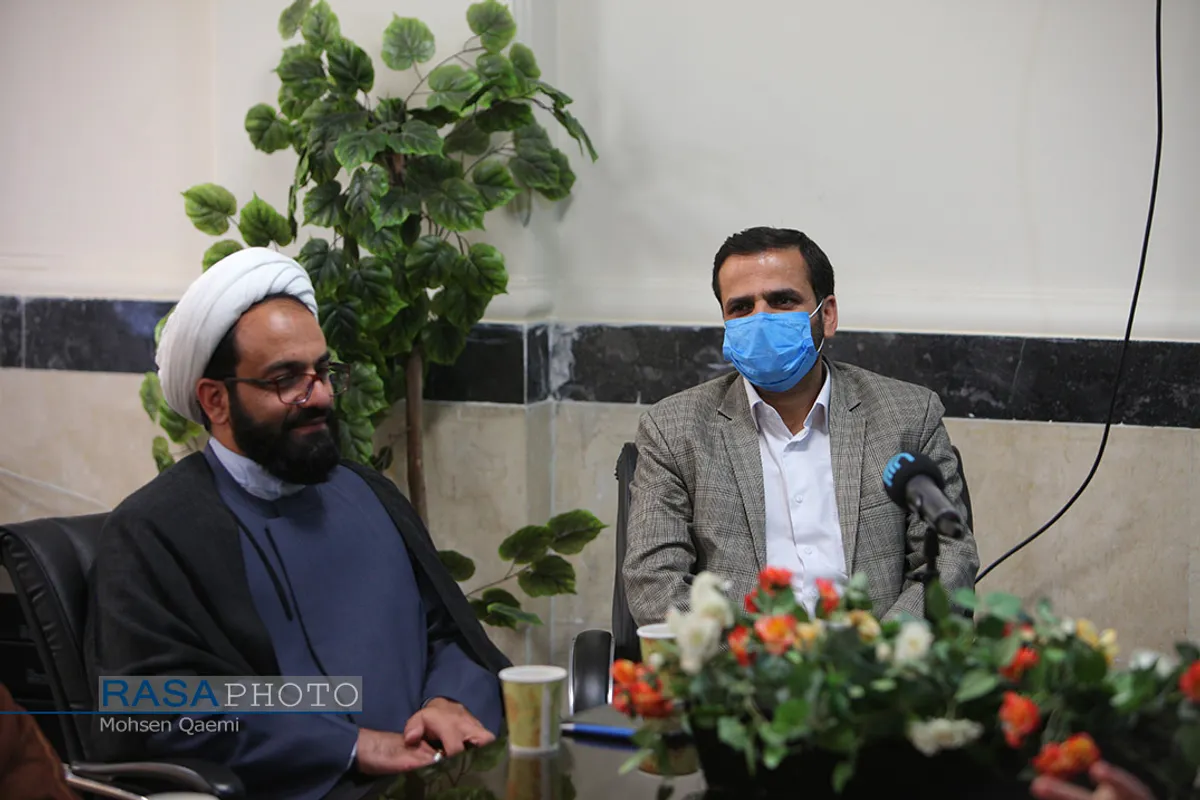 حضور مدیرکل هنر و تبلیغ نوین و رئیس مرکز تبلیغ اینترنتی حوزه&zwnj;های علمیه در خبرگزاری رسا