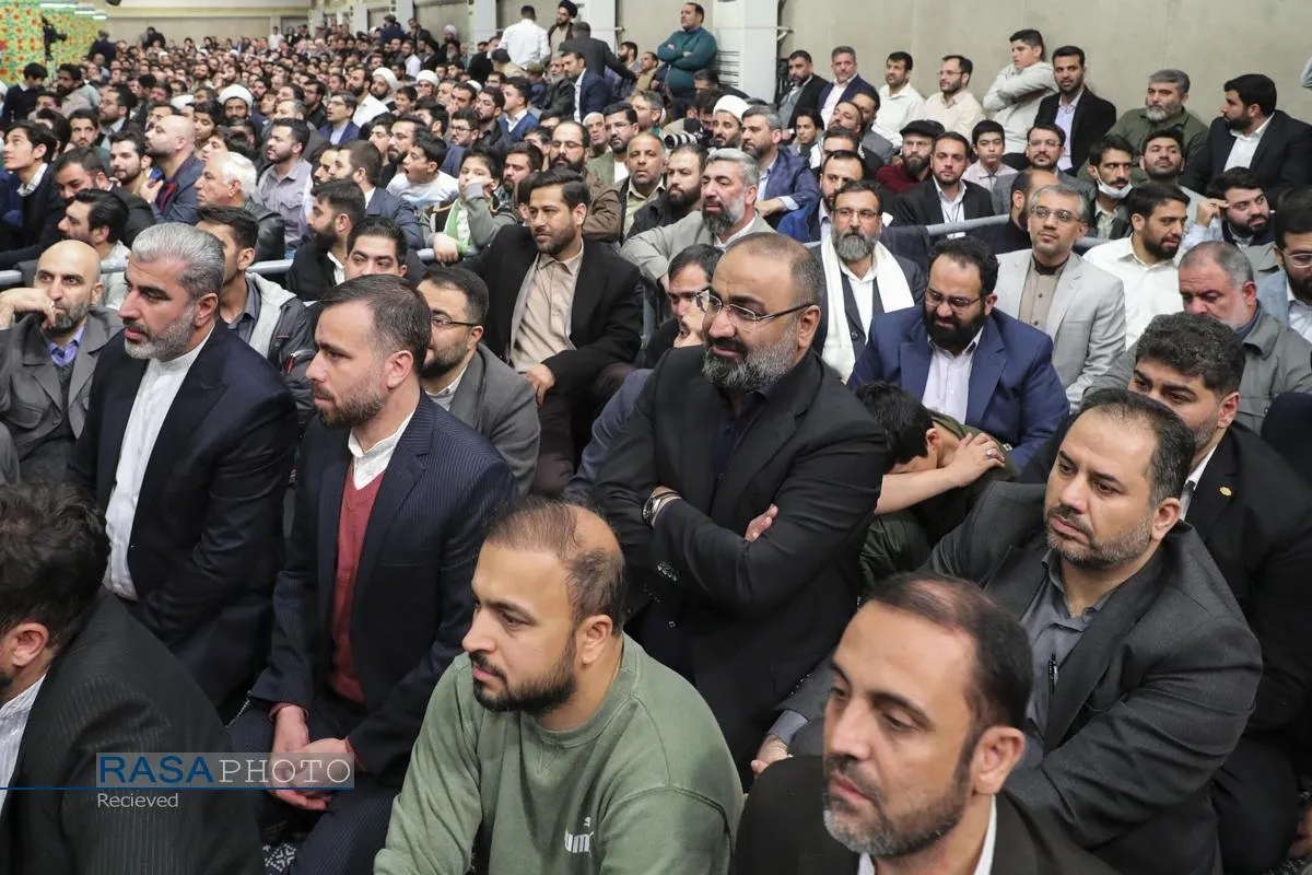 مراسم جشن میلاد حضرت صدیقه طاهره فاطمه زهرا (سلام&zwnj;الله&zwnj;علیها) با حضور رهبر انقلاب