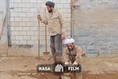 روايت حضور طلاب در مناطق سيل زده