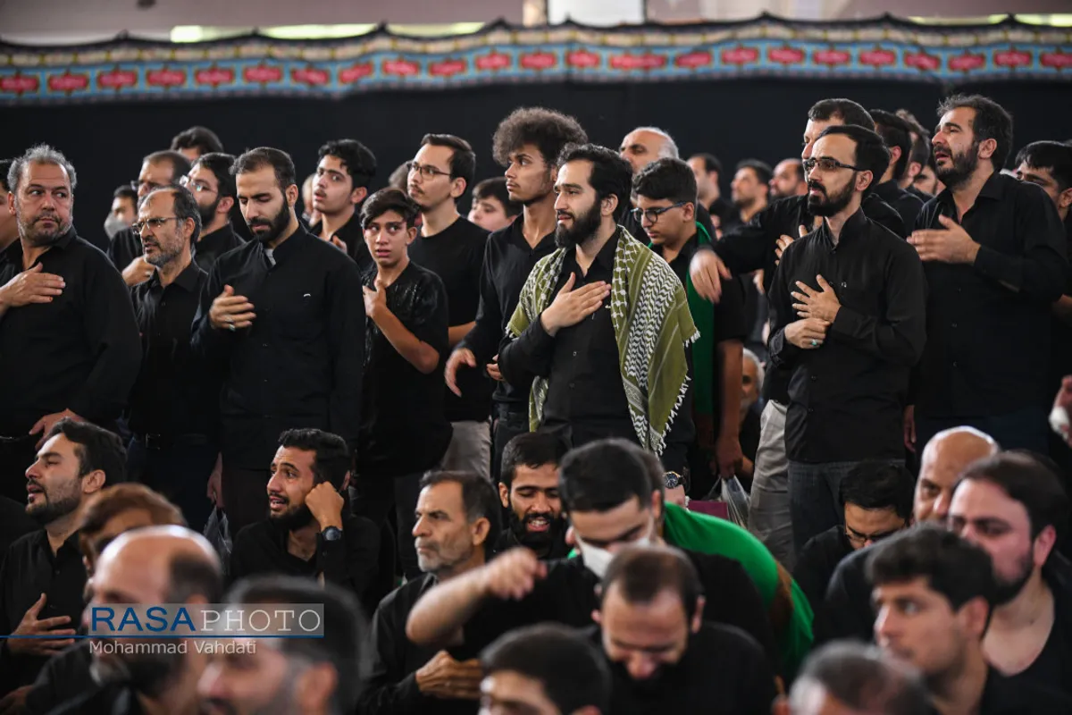عزاداری روز هفتم محرم ۱۴۴۴ در هیئت کف العباس (ع) قم