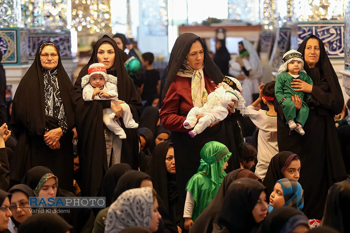 مراسم شیرخوارگان حسینی در بجنورد