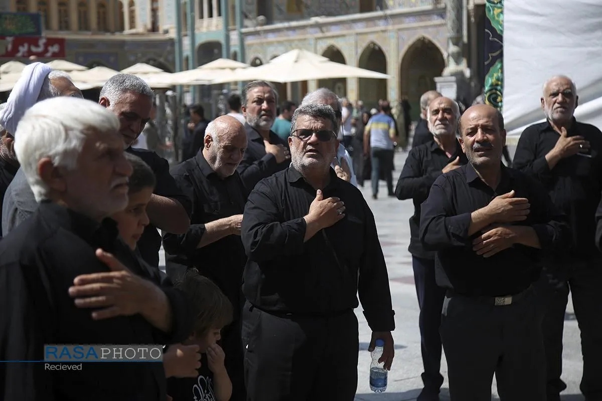 عزاداری روز شهادت حضرت امام حسن عسکری (علیه&zwnj;السلام) در قم