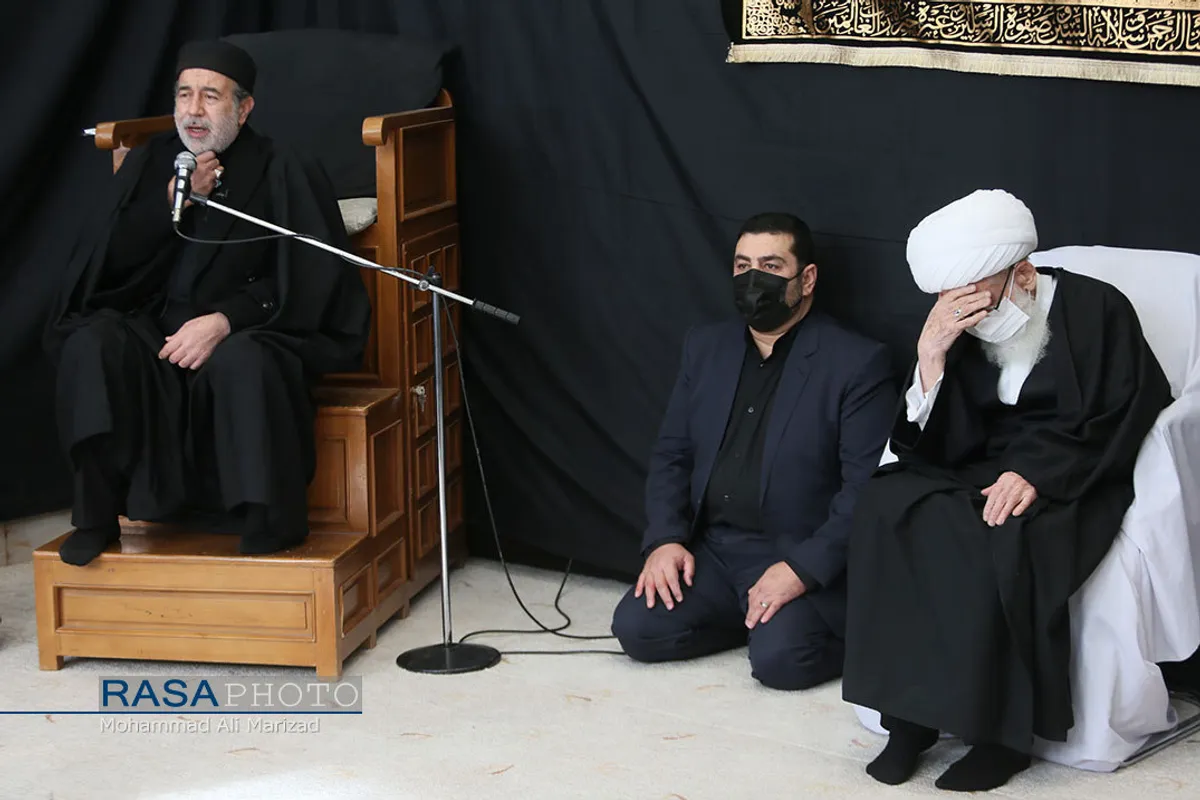 عزاداری روز شهادت حضرت صدیقه کبری (سلام&zwnj;الله&zwnj;علیها) در بیوت مراجع تقلید