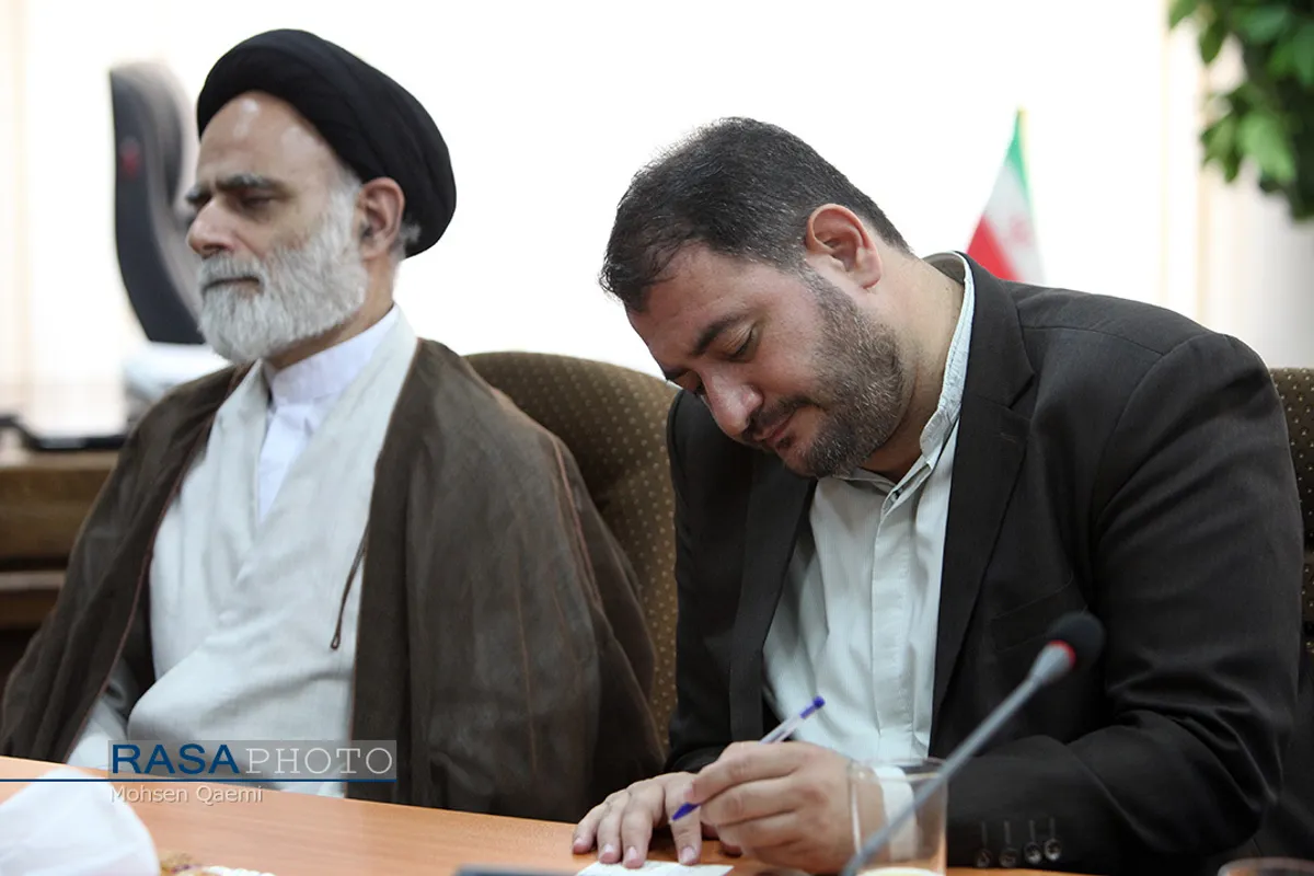 دیدار مدیرعامل و مسئولین خبرگزاری رسا با آیت الله اعرافی