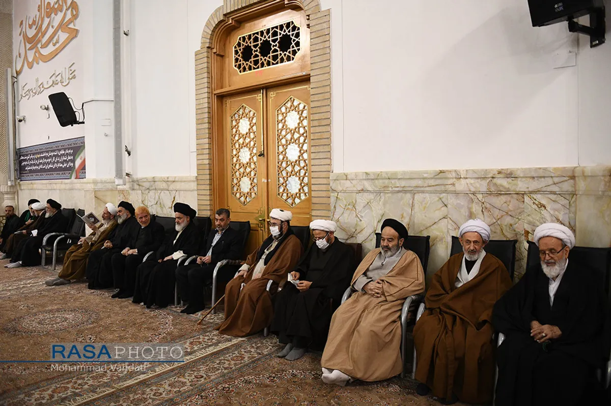دومین سالگرد ارتحال علامه مصباح یزدی در حرم حضرت معصومه (س)