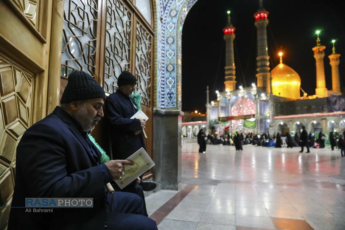 مراسم احیاء شب ۱۹ ماه مبارک رمضان ۱۴۰۴ در حرم کریمه اهلبیت (س)