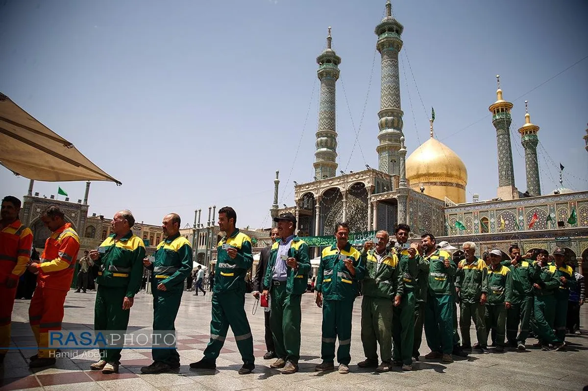 مشارکت مردم قم در انتخابات ریاست جمهوری